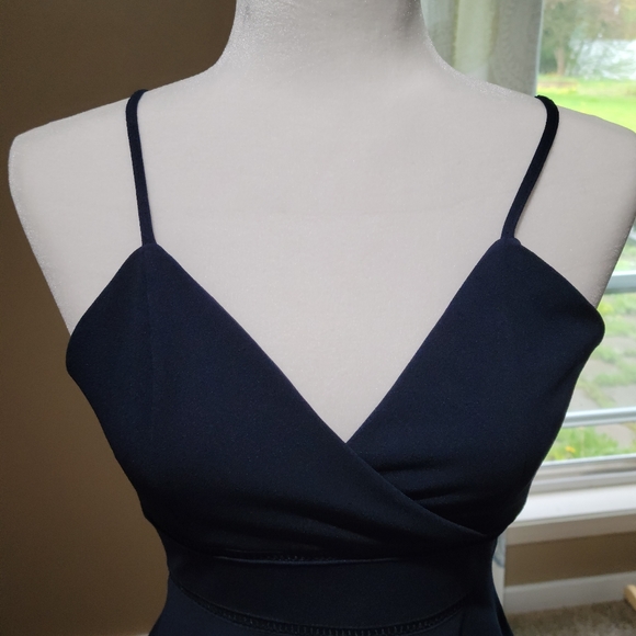 Francesca's Collection Jun & Ivy Navy Blue Mini Sz Xxs - Picture 3 of 8